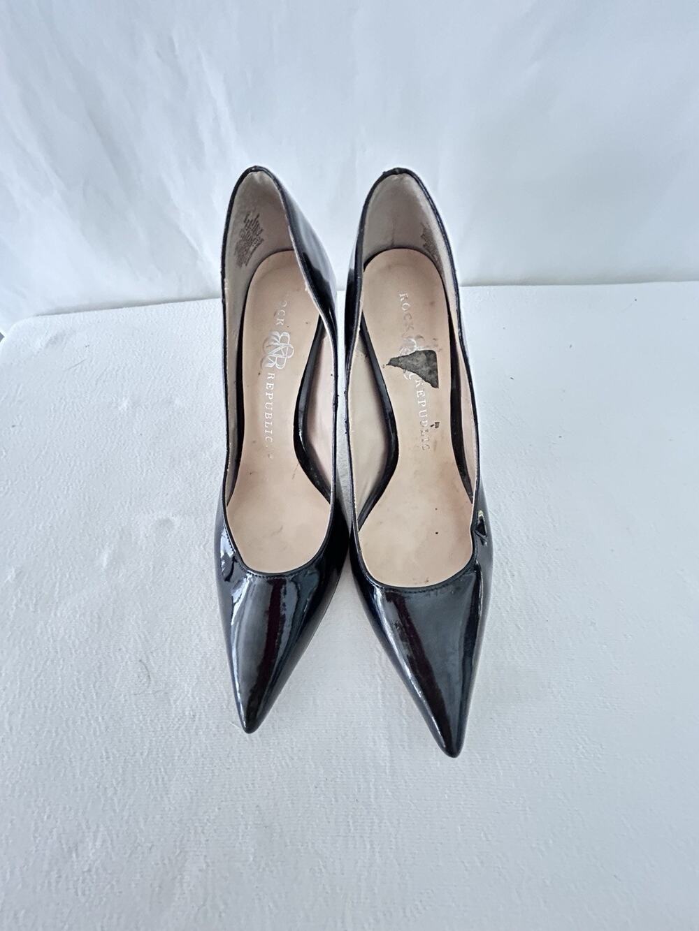 rock and republic shoes Sz 7.5 Patent Leather